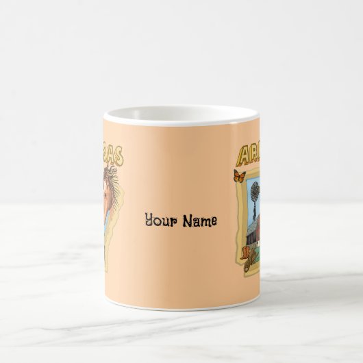 アーカンソーのマグカップ コーヒーマグカップ (中央)