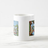 アーカンソーのヴィンテージからの挨拶 コーヒーマグカップ (中央)