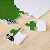 アーカンソーの地図、印章、州クォーフェイクト ジグソーパズル (側面)