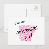 アーカンソーの女の子だ ポストカード (正面/裏面)