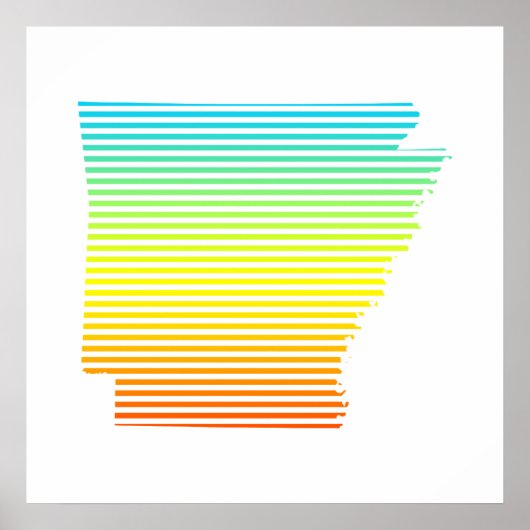 アーカンソーの寒さのフェード ポスター (正面)