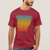 アーカンソーの寒さのフェード Tシャツ (正面)
