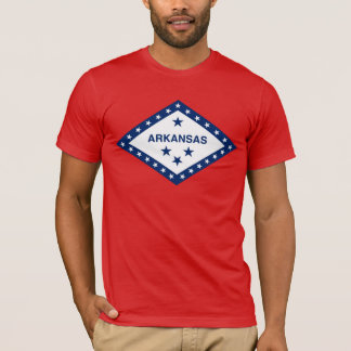 アーカンソーの州の旗 Tシャツ