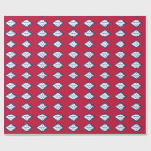 アーカンソーの旗の模様 ラッピングペーパー (フラット)