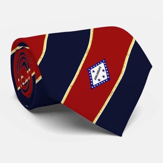 アーカンソーの旗 ネクタイ (ロール)