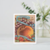 アーカンソーの果実広告ヴィンテージ ポストカード (スタンド正面)