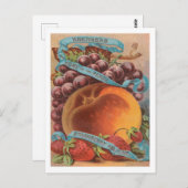 アーカンソーの果実広告ヴィンテージ ポストカード (正面/裏面)