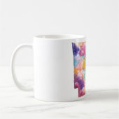 アーカンソーの水彩画のマグ コーヒーマグカップ (左)