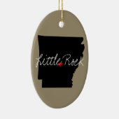 アーカンソーの町 セラミックオーナメント (右)