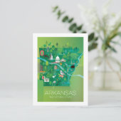 アーカンソーはがき ポストカード (スタンド正面)