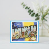 アーカンソーへの米国州 ポストカード (スタンド正面)