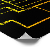 アーカンソーぼやけシル ポスター (角)