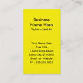 アーカンソーぼやけシル 名刺 (裏面)