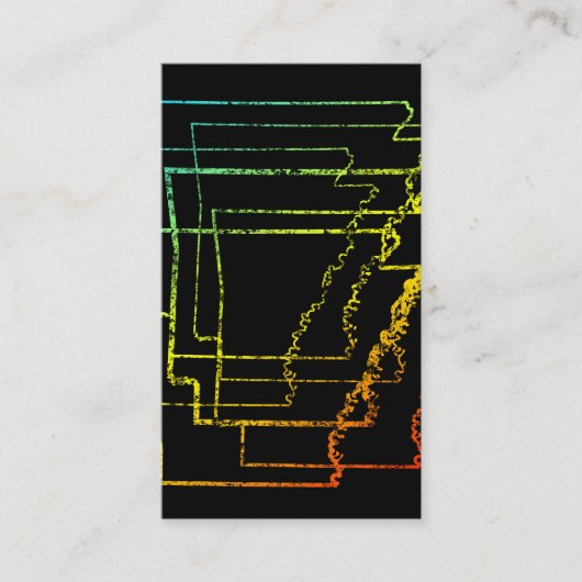 アーカンソーぼやけシル 名刺 (正面)