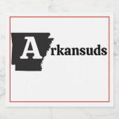 アーカンソーズ ビールラベル (シングルラベル)