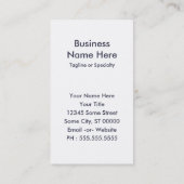 アーカンソープライドぼやけ 名刺 (裏面)