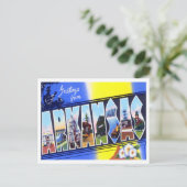 アーカンソーヴィンテージ大文字葉書 ポストカード (スタンド正面)