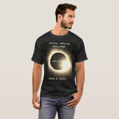 アーカンソー太陽のトタル日食2024年4月8日 Tシャツ (正面フル)