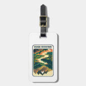 アーカンソー川コロラドカラーズ ラゲッジタグ (正面縦)