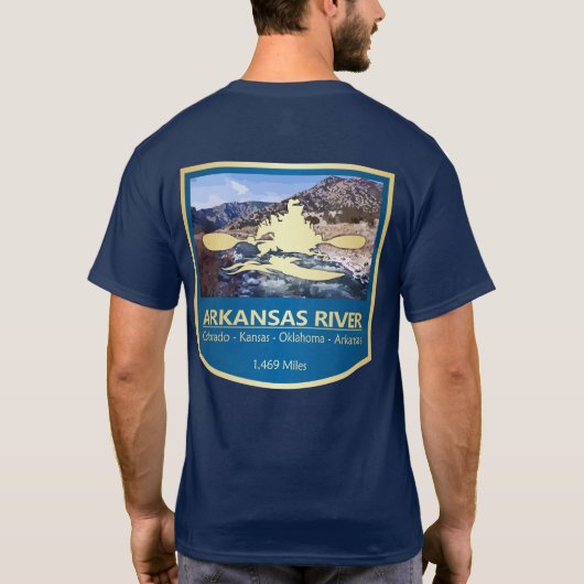 アーカンソー川(PFK) Tシャツ (裏面)
