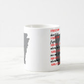 アーカンソー州での脳がん啓発活動 コーヒーマグカップ (中央)