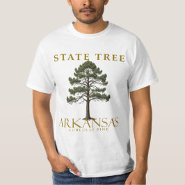 アーカンソー州のテーダマツのデザイン Tシャツ
