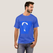 アーカンソー州のパラモーター 青 Tシャツ (正面フル)