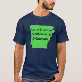 アーカンソー州のライム病啓発Tシャツ Tシャツ