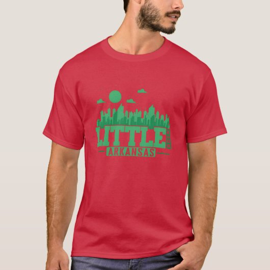 アーカンソー州のリトルロックシティの友達 Tシャツ (正面)