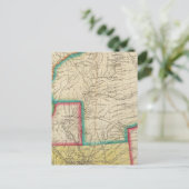 アーカンソー州の地図 ポストカード (スタンド正面)