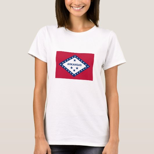 アーカンソー州の旗 Tシャツ (正面)