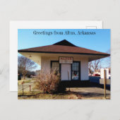 アーカンソー州アルタスからのご挨拶 ポストカード (正面/裏面)