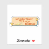 アーカンソー州ウィーダーカーヴィレッジ シール (シート)