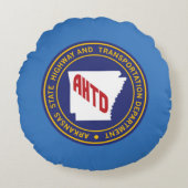 アーカンソー州ハイウェイと交通 ラウンドクッション (正面)