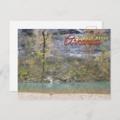 アーカンソー州バッファロー川の旅行写真 ポストカード (正面/裏面)