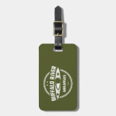 アーカンソー州バッファロー川 ラゲッジタグ (正面縦)