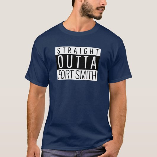 アーカンソー州フォートスミスから直送 オーバーサイズ 2 Tシャツ (正面)