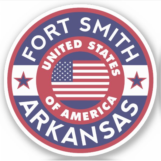 アーカンソー州フォートスミス シール (正面)