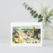 アーカンソー州フォートスミス、フリーブリッジ。 ポストカード (スタンド正面)