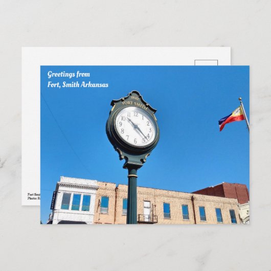 アーカンソー州フォートスミス ポストカード (正面/裏面)
