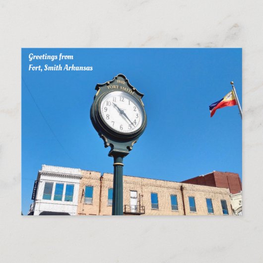 アーカンソー州フォートスミス ポストカード (正面)