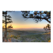 アーカンソー州プチジャン川渓谷の夕日 フォトプリント            (正面)