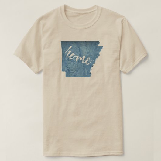 アーカンソー州ホームウッドグレイン Tシャツ (デザイン正面)