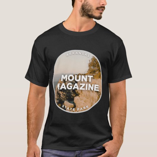 アーカンソー州マウント・マガジン州立公園 Tシャツ (正面)