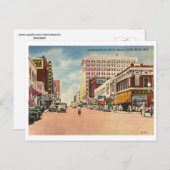 アーカンソー州リトルロック州メインヴィンテージ ポストカード (正面/裏面)