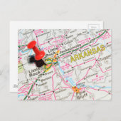 アーカンソー州リトルロック ポストカード (正面/裏面)