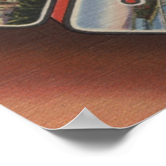 アーカンソー州リトルロック – ラージレターシーン2 ポスター (角)