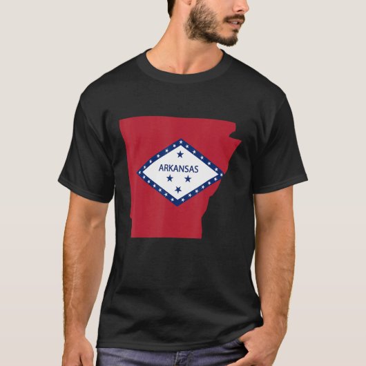 アーカンソー州州旗 Tシャツ (正面)