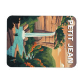 アーカンソー州旅行 ペティジャン州立公園 マグネット (横)