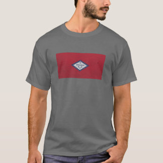 アーカンソー州旗の壁 Tシャツ